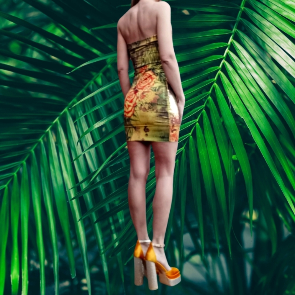 Vintage mini dress